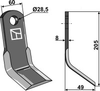 Y-Messer 205x60mm gallery 2_2nd