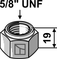Sicherungsmutter - 5/8UNF 2