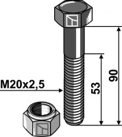 Schraube mit Sicherungsmutter -  gallery 1_2nd