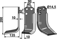 Fräsmesser 200x90mm, links gallery 14_2nd