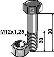 Sechskantschraube M12x1,25x30 mi gallery 31_2nd