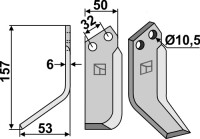 Fräsmesser 157x50mm, links gallery 33_2nd