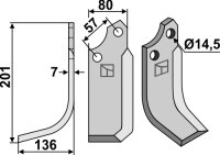 Fräsmesser 201x80mm, links gallery 16_2nd