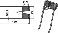 Pick-Up Zinken Ø5,5 2