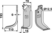 Fräsmesser 193x70mm, links gallery 16_2nd
