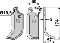 Fräsmesser 174x60mm, rechts gallery 25_2nd