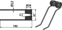 Pick-Up Zinken Ø5,5 2