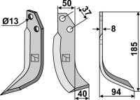 Fräsmesser 185x50mm, rechts gallery 19_2nd