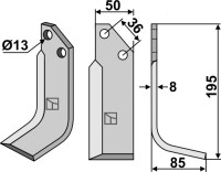 Fräsmesser 195x50mm, rechts gallery 16_2nd