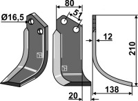 Fräsmesser 210x80mm, rechts gallery 19_2nd