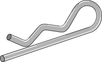 Federvorstecker mit Einzelfelder 2