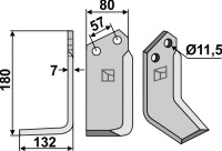 Fräsmesser 180x80mm, links gallery 17_2nd