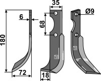Fräsmesser 180x35mm, links gallery 13_2nd