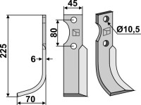 Fräsmesser 225x45mm, links gallery 37_2nd