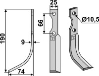 Fräsmesser 192x25mm, links gallery 4_2nd