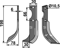 Fräsmesser 198x30mm, links gallery 19_2nd