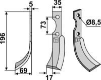 Fräsmesser 196x35mm, links gallery 14_2nd