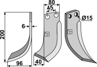 Fräsmesser 200x80mm, links gallery 6_2nd