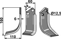 Fräsmesser 160x60mm, links gallery 14_2nd