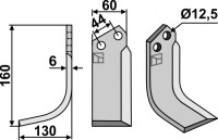 Fräsmesser 160x60mm, links gallery 11_2nd
