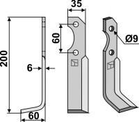 Fräsmesser 200x35mm, links gallery 16_2nd