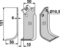 Fräsmesser 151x50mm, links gallery 13_2nd