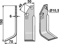 Fräsmesser 195x50mm, links gallery 13_2nd