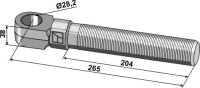 Spindel M42x3 2