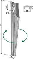 Kreiseleggenzinken 385mm, rechts 2