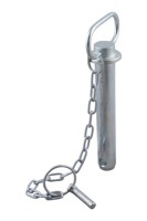 Steckbolzen mit Kette und Klappsplint