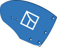 Streichblech-Hinterteil UNK340R - rechts 2
