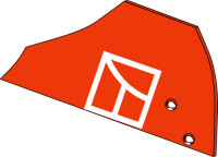 Vorschälerblech - rechts 2