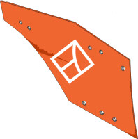Streichblech einteilig - rechts 2