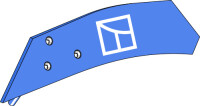 Einlegeblech PDG-52L - links 2
