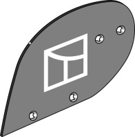Vorschälerblech D0 - links 2