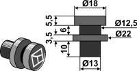 Haltebolzen 2