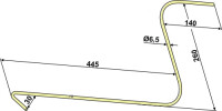 Sternradschwader Ø6,5 2