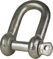 Gerader Schäkel 19,1mm verzinkt 1