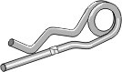 Federvorstecker mit Doppelfeder 2