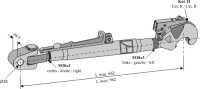 Oberlenker kpl. 652mm 2