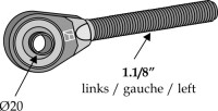Spindel Ø20 2