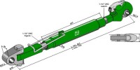 Oberlenker kpl. 1.1/4UNC 2