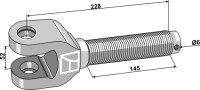 Gabel 1.3/4 2