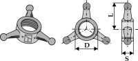Sterndreieck - Kontermutter