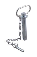 Steckbolzen mit Kette und Klappsplint