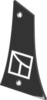 Streichblech-Vorderteil - rechts 2
