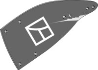 Streichblech-Hinterteil - links 2