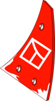 Streichblech-Vorderteil - rechts 2