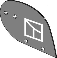 Vorschälerblech D0 - rechts 2