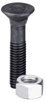 Pflugschraube 3/8 UNFx30 und Sechskantmutter